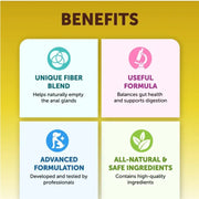 Supports digestion and anal glands with pumpkin and fiber-rich chews