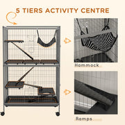 Large Chinchilla Cages With Hammock Fittings And Heavy Duty Wires