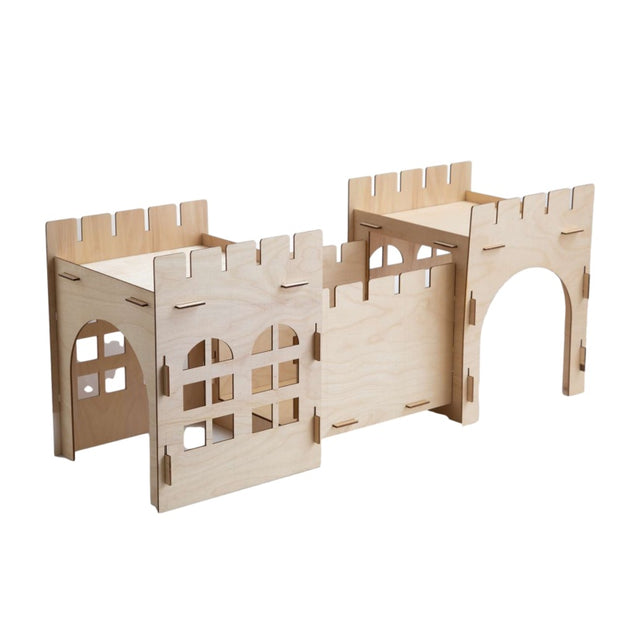 Cozy, sturdy, stylish shelter for rabbits and guinea pigs alike!