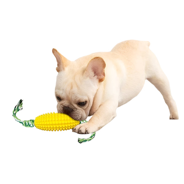 Puppy Toothbrush Clean Teeth Interactive Corn Toys Dog Toys