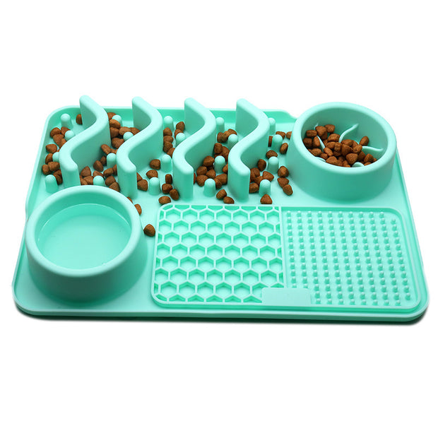 Dog Silicone Licking Pad Pet Licking Mat Silicone