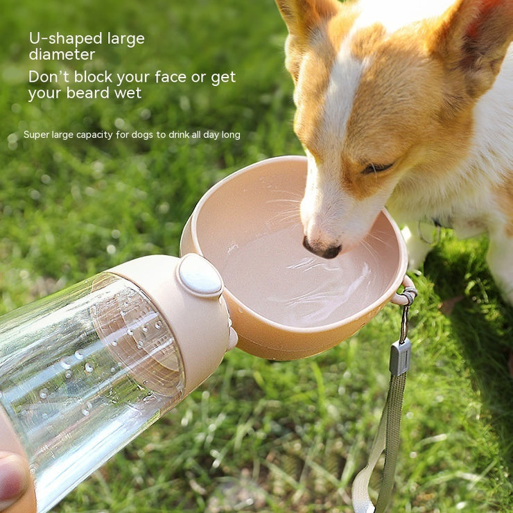 Portable Dog Water Bottle Food And Water Container For Pet Pets