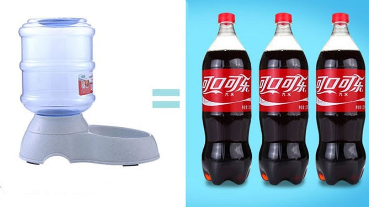 Cats Dogs Automatic Pet Feeder Drinking Water Fountains