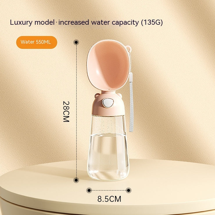 Portable Dog Water Bottle Food And Water Container For Pet Pets