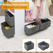 Children's Clothing Storage Racks, Clothing Racks, Children's Wardrobes, Open Hanging Wardrobes With Mirrors