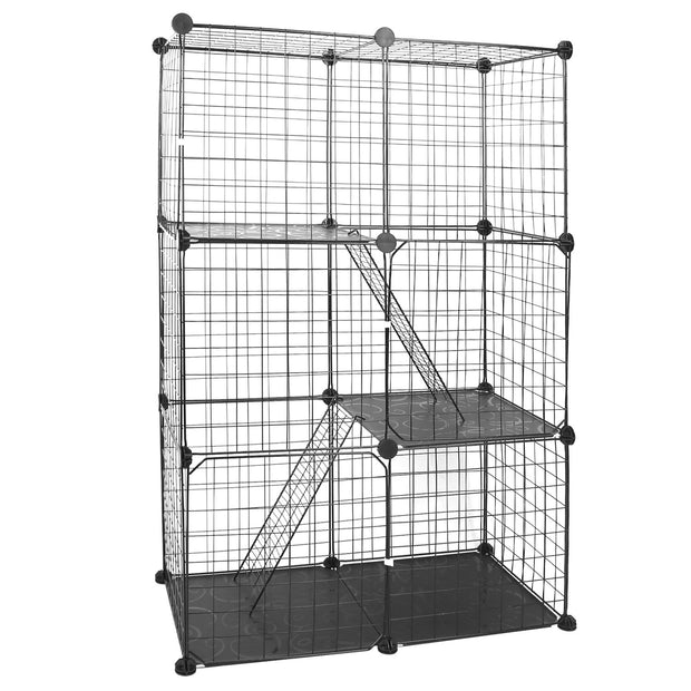 Cat Cage DIY Indoor Pet House, Suitable For Kittens, Puppies, Rabbits