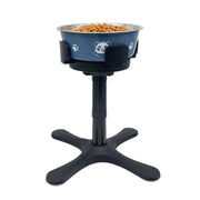 Adjustable Elevated Dog Food Bowls Stand Anti Slip Stability Pet Bowl Holder