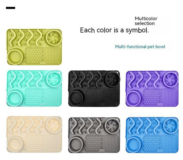 Dog Silicone Licking Pad Pet Licking Mat Silicone