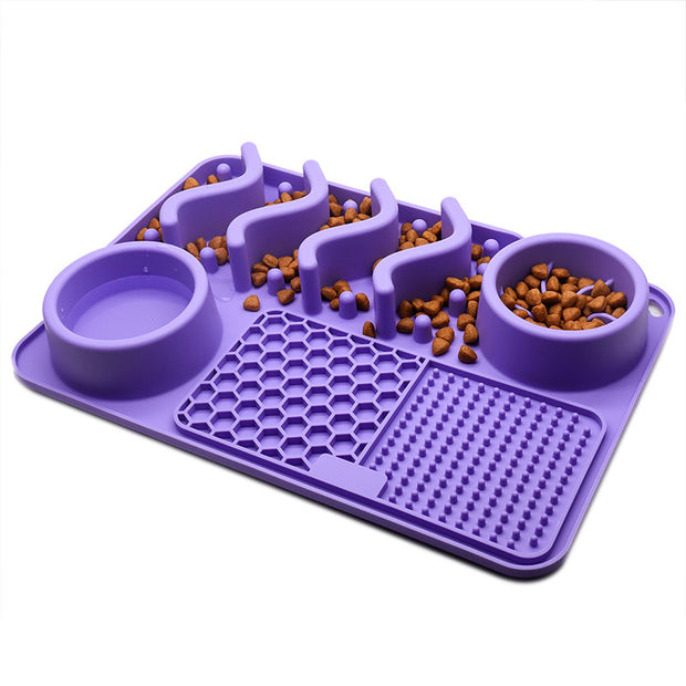 Dog Silicone Licking Pad Pet Licking Mat Silicone