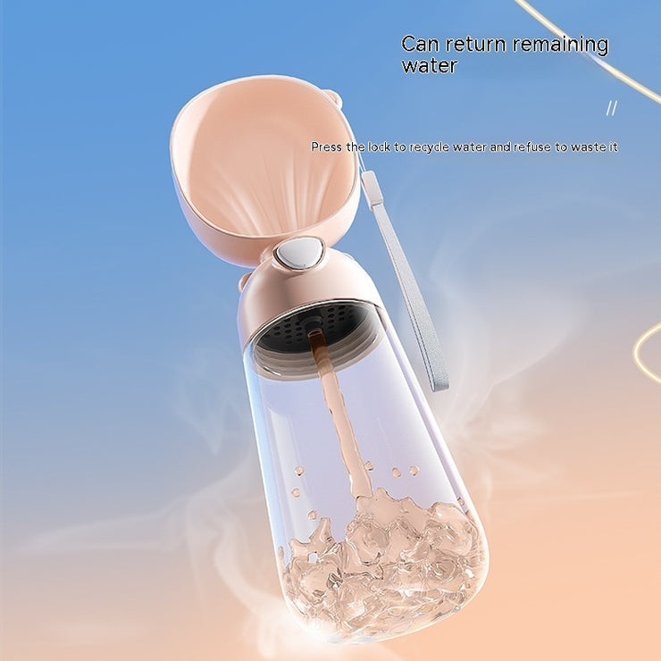 Portable Dog Water Bottle Food And Water Container For Pet Pets