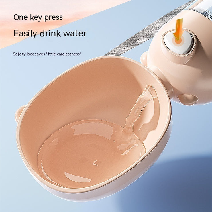 Portable Dog Water Bottle Food And Water Container For Pet Pets