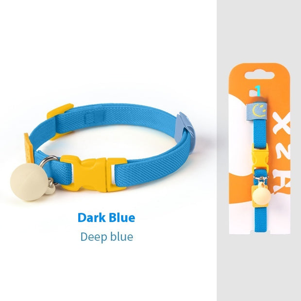 Small Dog Decorations Pet Collar Polyester