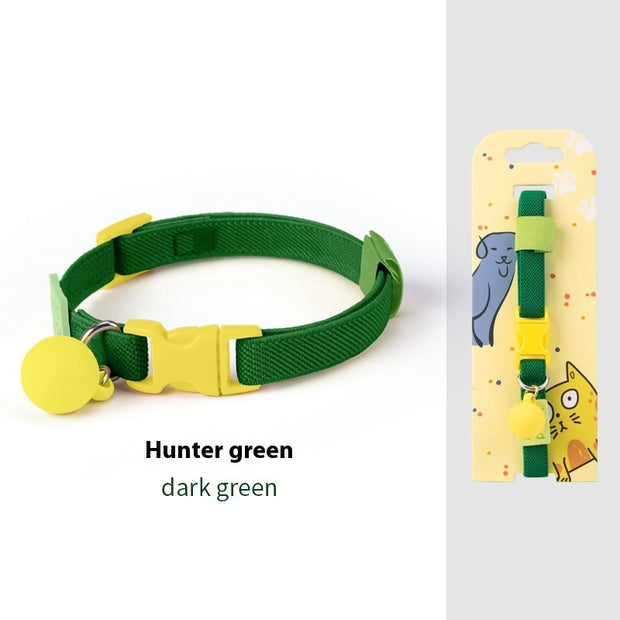 Small Dog Decorations Pet Collar Polyester